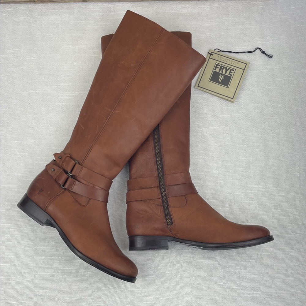 Frye Christie Double Strap Riding Boot